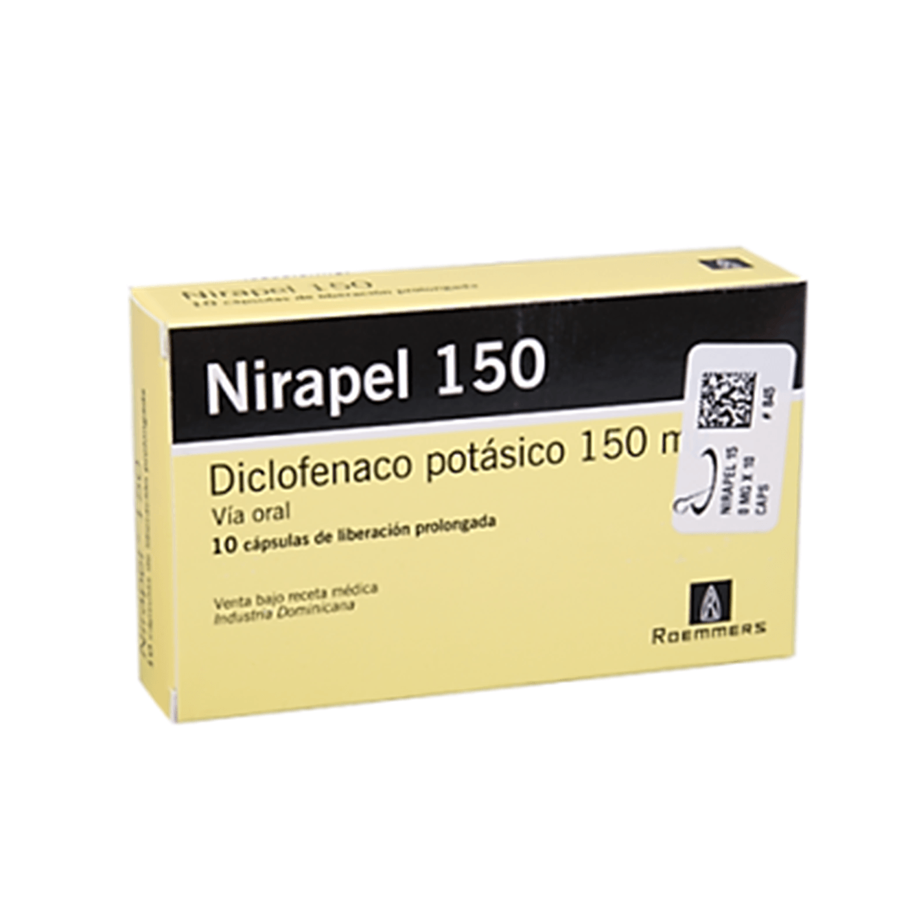 Roemmers Niprapel 150 Mg X 100 Comp