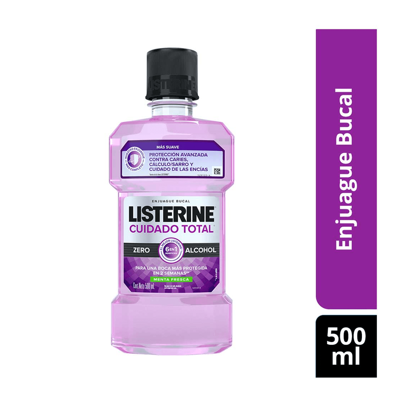 Enjuague Bucal Listerine Total Care Zero 500 ML