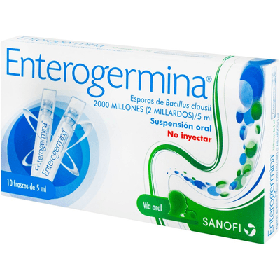 Ampollas Bebibles Enterogermina 5 Ml 10 Unidades