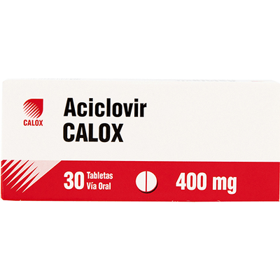 Calox Aciclovir 400 Mg X 30 Tabletas