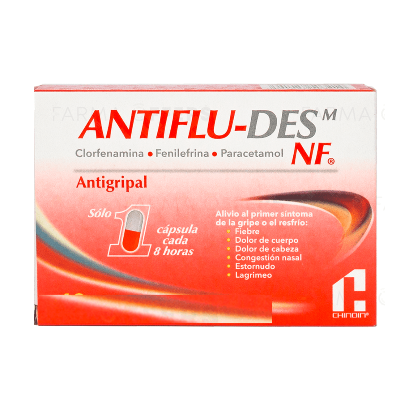 Antifludes NF Chinoin X 100 UN