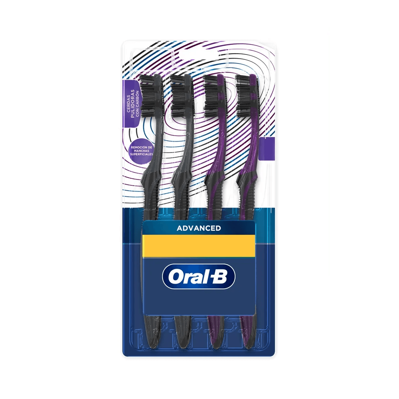 Cepillo Dental Oral-B 5 Acciones Con Carbón 4 UN
