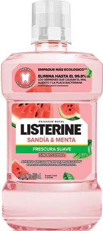 Enjuague Bucal Listerine Sandía y Menta 500 ML